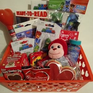 PJ Masks Valentine Basket
